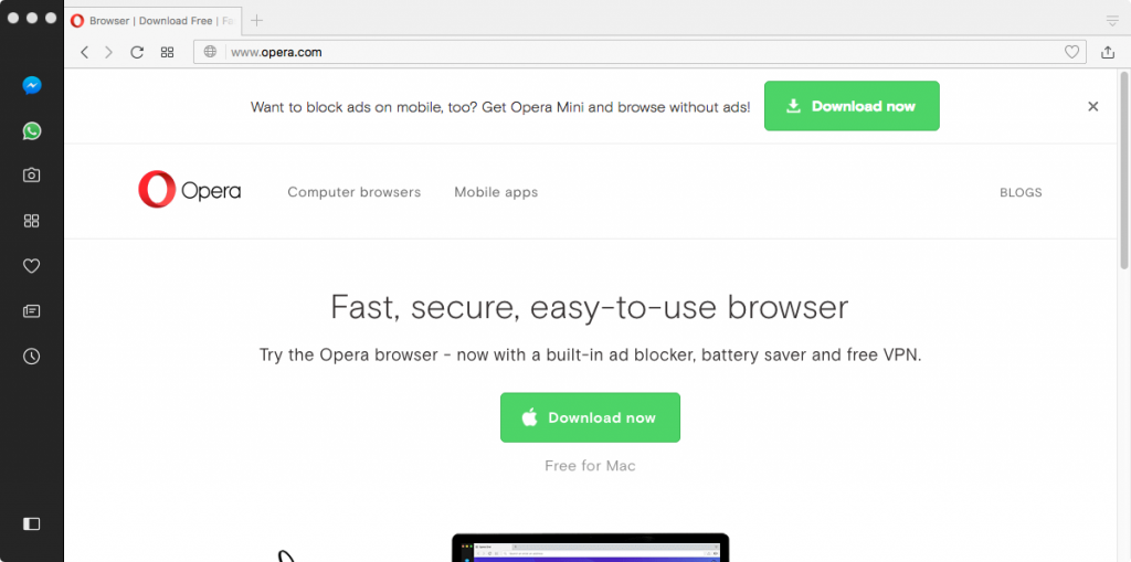 opera for mac review 2017